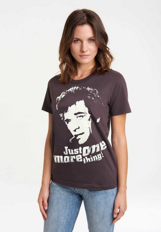 LOGOSHIRT T-Shirt Columbo - Just One More Thing mit coolem Print von LOGOSHIRT