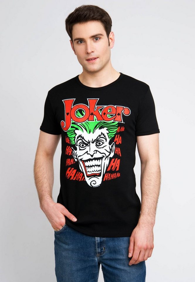 LOGOSHIRT T-Shirt DC Comics mit lizenziertem Originaldesign von LOGOSHIRT