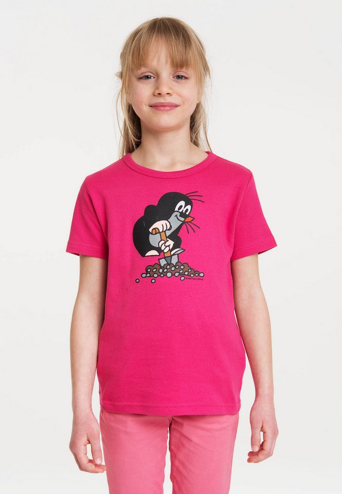 LOGOSHIRT T-Shirt Der kleine Maulwurf mit coolem Print LOGOSHIRT T-Shirt Der kleine Maulwurf mit coolem Print von LOGOSHIRT