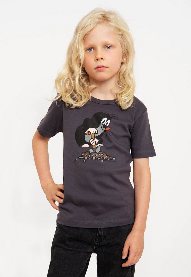LOGOSHIRT T-Shirt Der kleine Maulwurf mit coolem Print von LOGOSHIRT