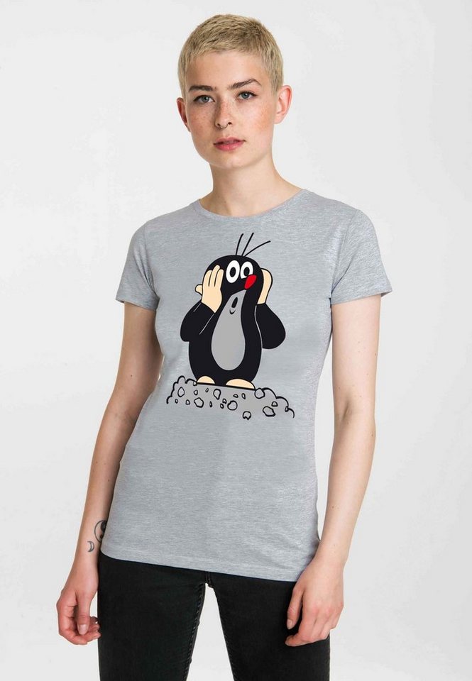 LOGOSHIRT T-Shirt Der kleine Maulwurf mit lizenziertem Print von LOGOSHIRT