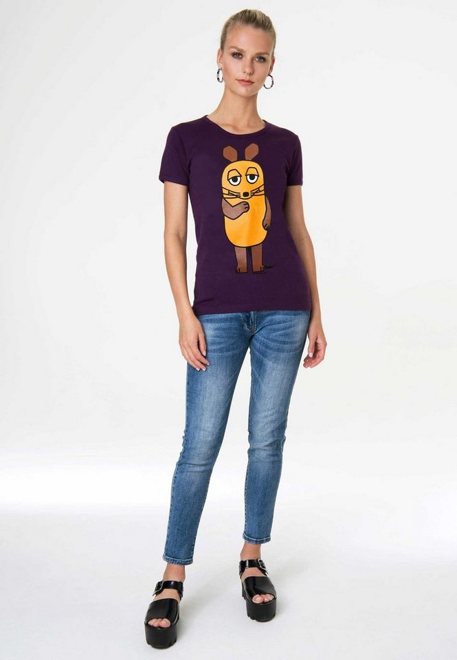 LOGOSHIRT T-Shirt Die Sendung mit der Maus mit lizenziertem Design von LOGOSHIRT