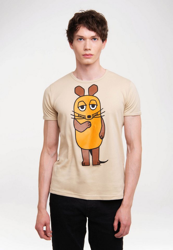 LOGOSHIRT T-Shirt Die Sendung mit der Maus mit lizenziertem Originaldesign von LOGOSHIRT