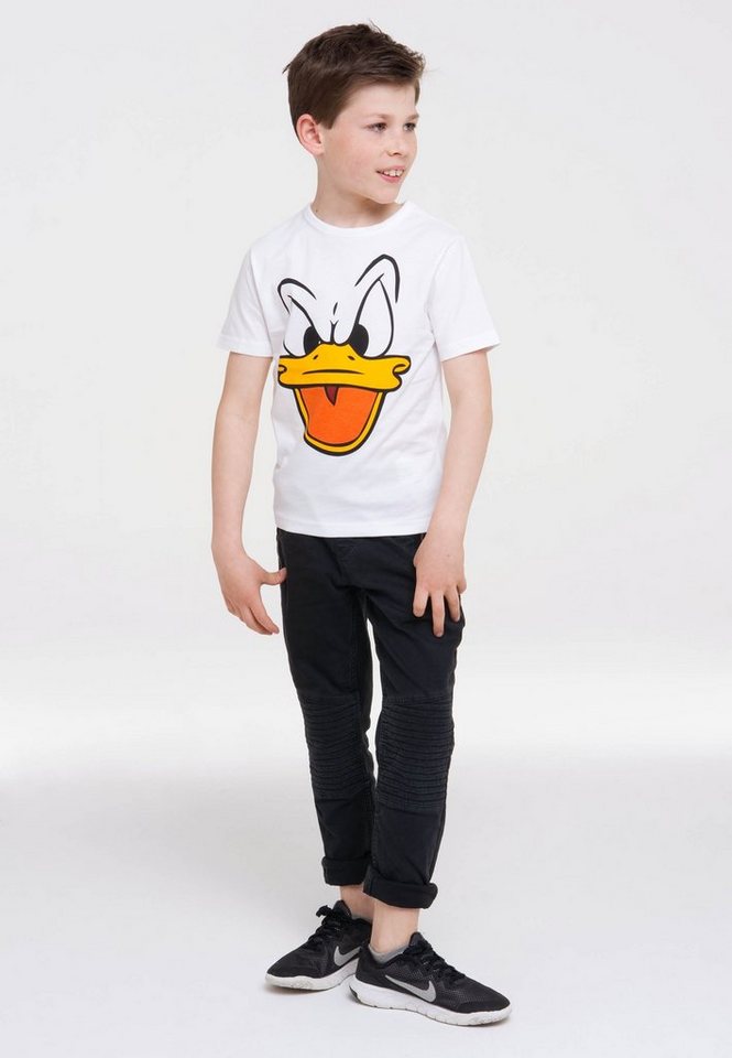 LOGOSHIRT T-Shirt Disney – Donald Duck mit lizenziertem Design von LOGOSHIRT