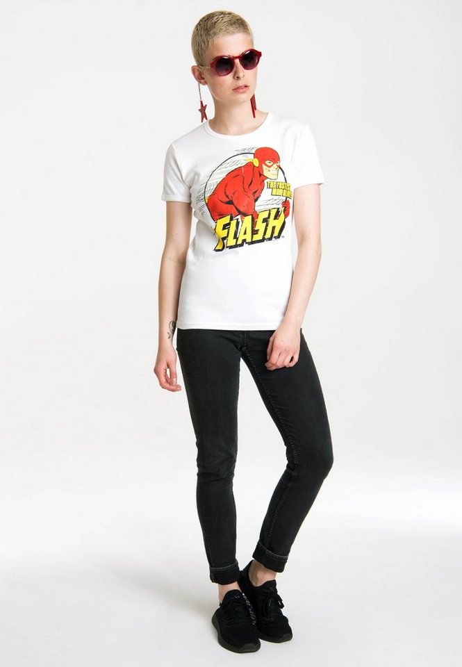 LOGOSHIRT T-Shirt Flash mit lizenziertem Originaldesign von LOGOSHIRT