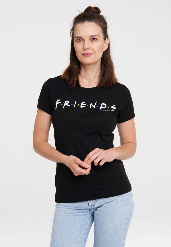 LOGOSHIRT T-Shirt Friends - Logo mit lizenziertem Print von LOGOSHIRT