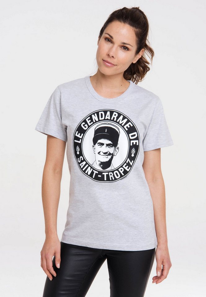 LOGOSHIRT T-Shirt Gendarm von St.-Tropez mit coolem Print von LOGOSHIRT