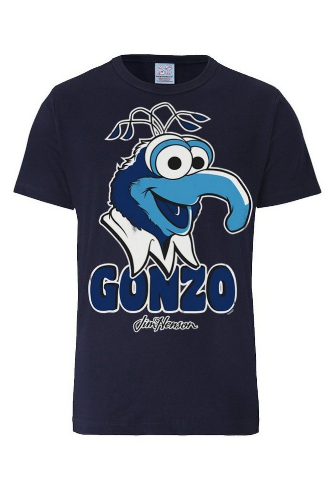 LOGOSHIRT T-Shirt Gonzo - Muppet Show mit lizenziertem Originaldesign von LOGOSHIRT