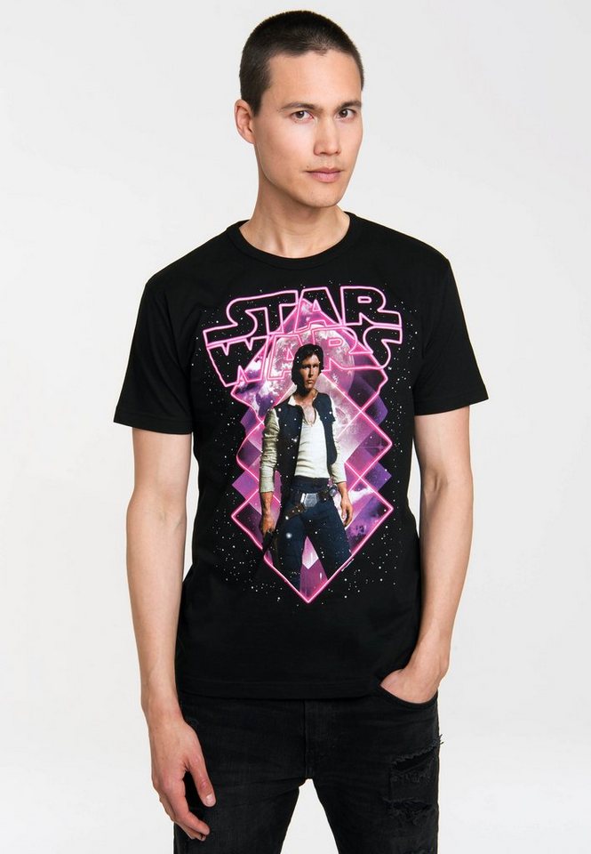 LOGOSHIRT T-Shirt Han Solo mit hochwertigem Siebdruck von LOGOSHIRT