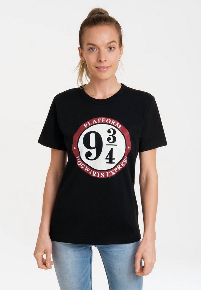 LOGOSHIRT T-Shirt Harry Potter - Hogwarts Express mit lizenziertem Print von LOGOSHIRT