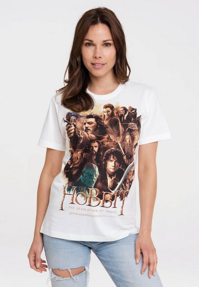 LOGOSHIRT T-Shirt Hobbit - Poster mit lizenziertem Print von LOGOSHIRT