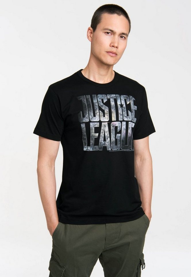 LOGOSHIRT T-Shirt Justice League im angesagten Design von LOGOSHIRT