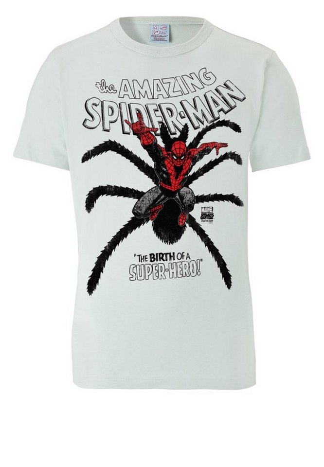 LOGOSHIRT T-Shirt MARVEL - SPIDER-MAN mit angesagtem Superhelden-Print von LOGOSHIRT