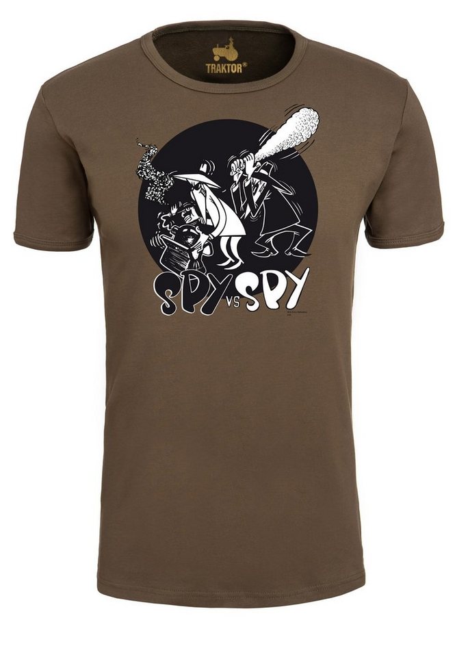 LOGOSHIRT T-Shirt Mad - Spy vs Spy mit trendigem Comic-Print von LOGOSHIRT