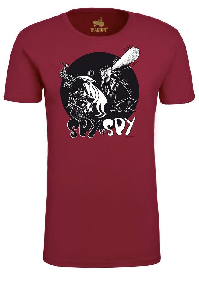 LOGOSHIRT T-Shirt Mad - Spy vs Spy mit trendigem Comic-Print von LOGOSHIRT