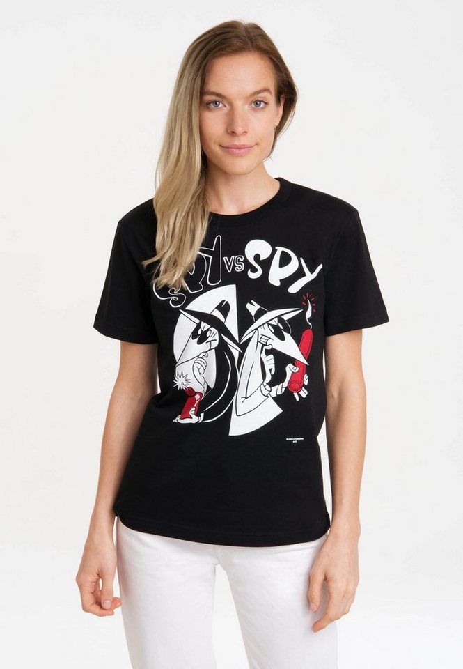 LOGOSHIRT T-Shirt Mad - Spy vs. Spy mit lizenziertem Print von LOGOSHIRT