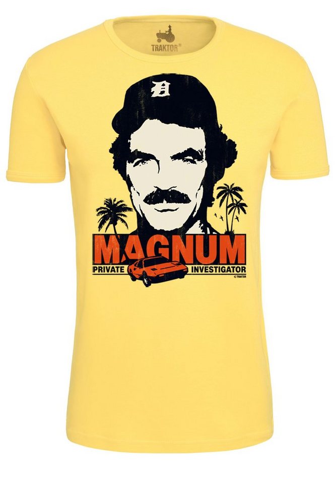 LOGOSHIRT T-Shirt Magnum mit coolem Print von LOGOSHIRT