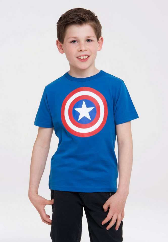 LOGOSHIRT T-Shirt Marvel Comics mit lizenziertem Design von LOGOSHIRT