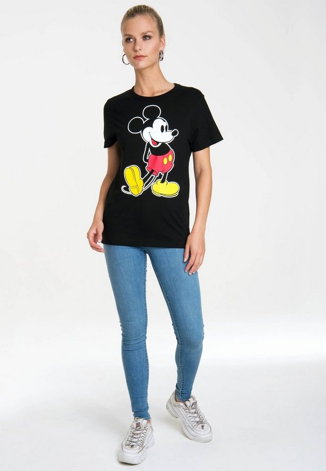 LOGOSHIRT T-Shirt Mickey Mouse – Classic mit lizenziertem Originaldesign von LOGOSHIRT