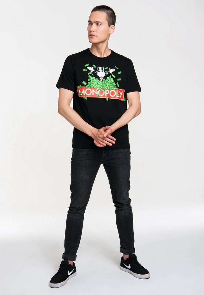 LOGOSHIRT T-Shirt Monopoly mit tollem Design von LOGOSHIRT