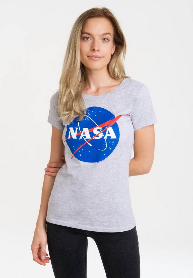 LOGOSHIRT T-Shirt NASA mit lizenziertem Print von LOGOSHIRT