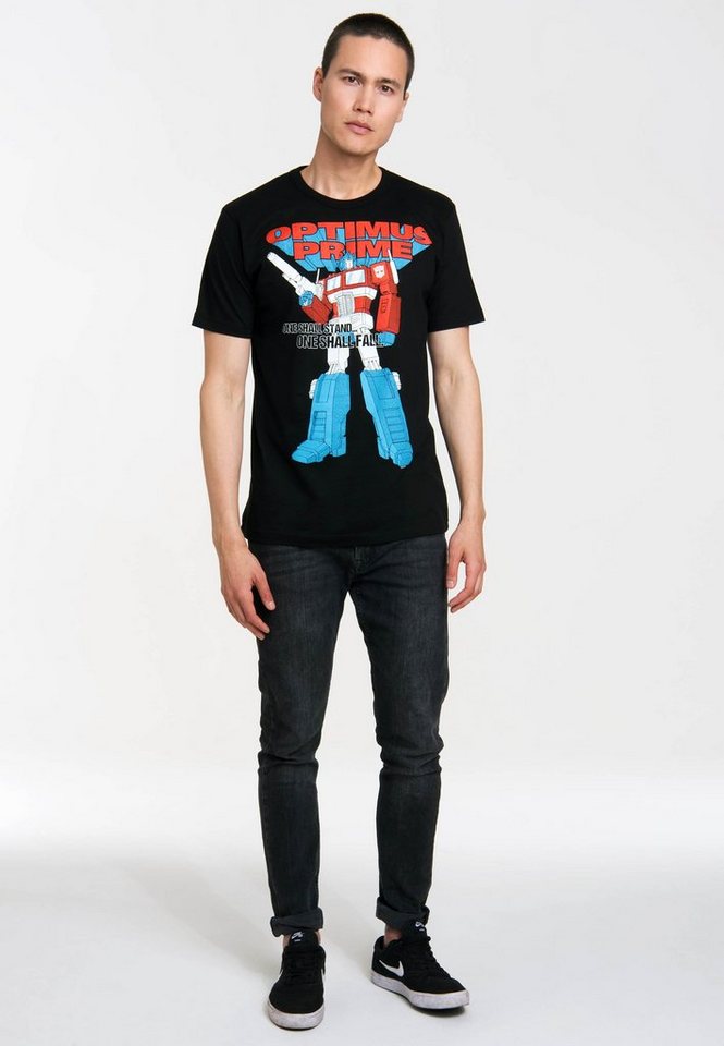 LOGOSHIRT T-Shirt Optimus Prime - Transformers mit lässigem Print von LOGOSHIRT