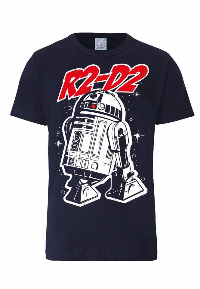 LOGOSHIRT T-Shirt R2-D2 mit coolem Frontmotiv von LOGOSHIRT