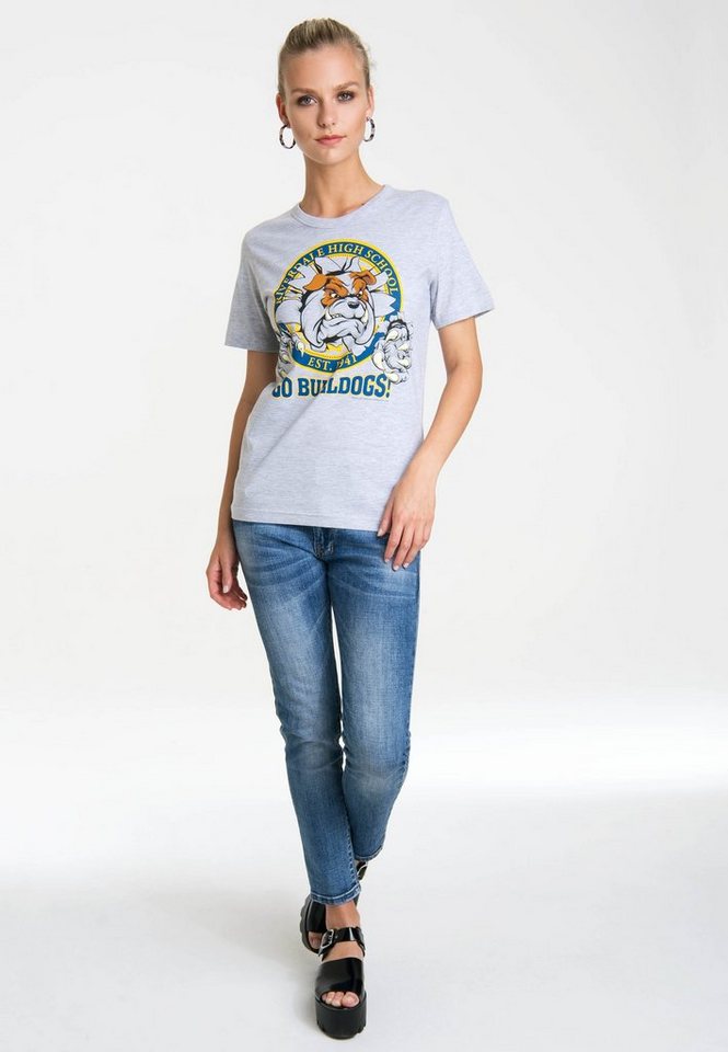 LOGOSHIRT T-Shirt Riverdale – Go Bulldogs! mit lizenziertem Originaldesign von LOGOSHIRT