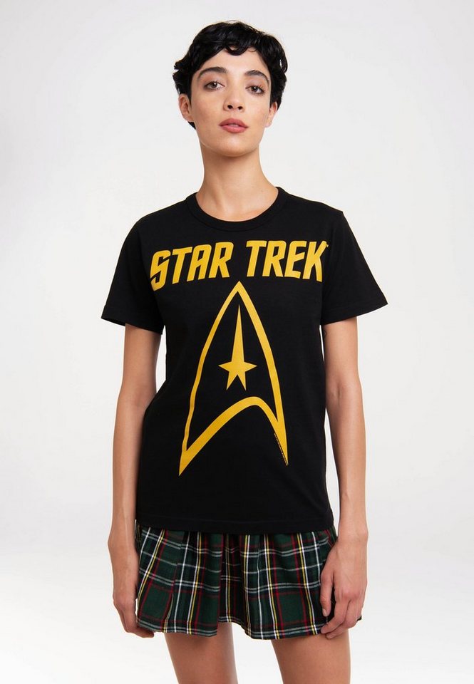 LOGOSHIRT T-Shirt Star Trek - Logo mit coolem Print von LOGOSHIRT