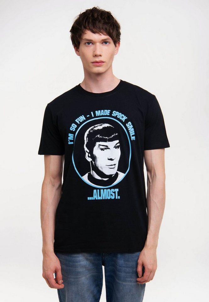 LOGOSHIRT T-Shirt Star Trek - Spock - Im So Fun mit witzigem Spock-Print von LOGOSHIRT