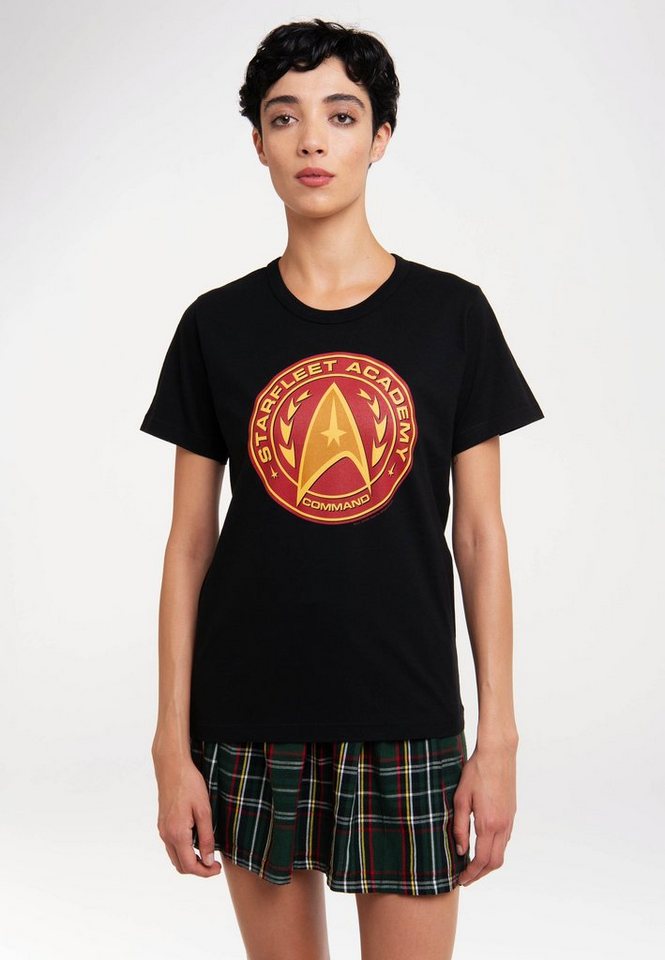 LOGOSHIRT T-Shirt Star Trek-Starfleet Academy mit Print von LOGOSHIRT