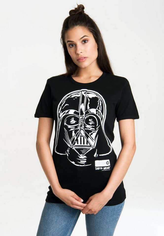 LOGOSHIRT T-Shirt Star Wars Darth Vader mit lizenziertem Originaldesign von LOGOSHIRT