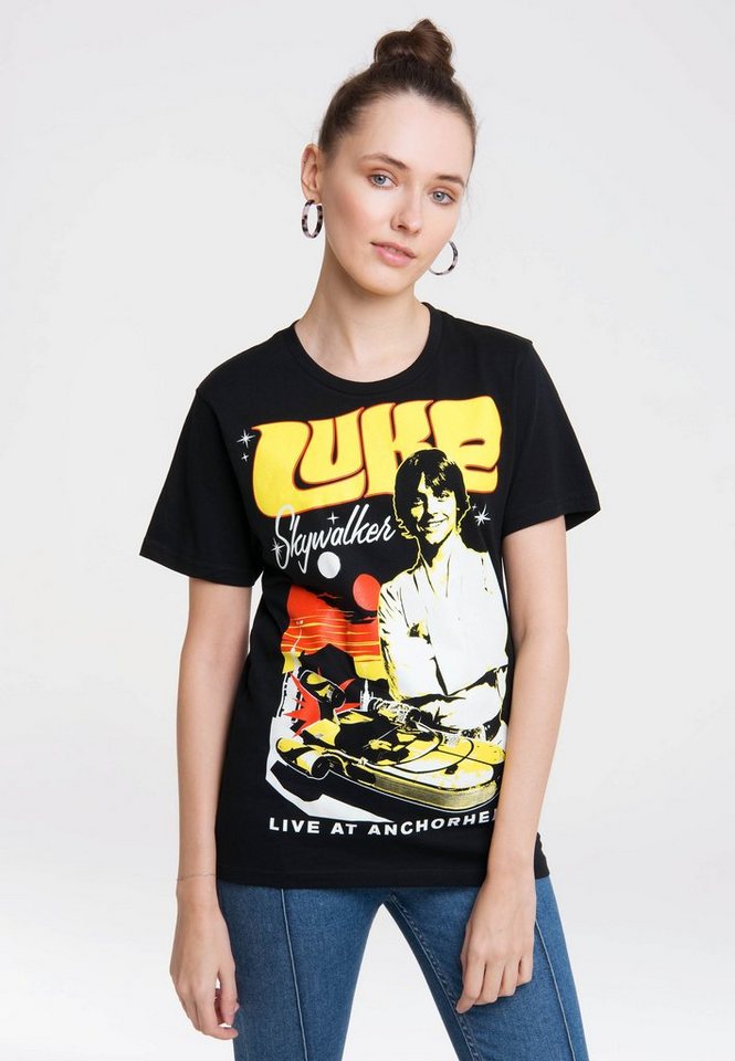 LOGOSHIRT T-Shirt Star Wars - Luke Skywalker mit lizenziertem Design von LOGOSHIRT