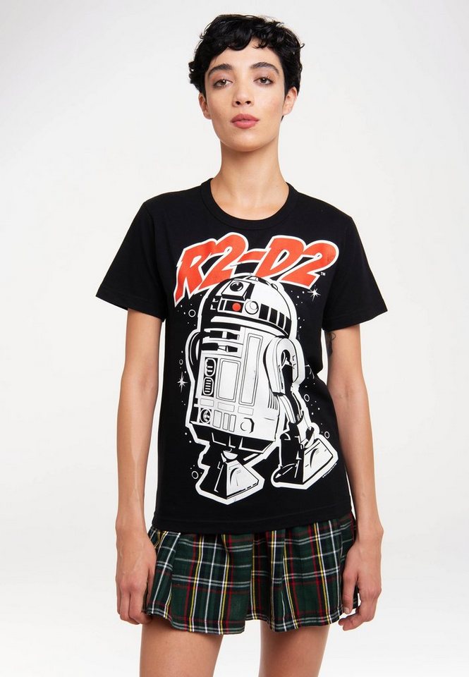 LOGOSHIRT T-Shirt Star Wars - R2-D2 mit coolem Print von LOGOSHIRT