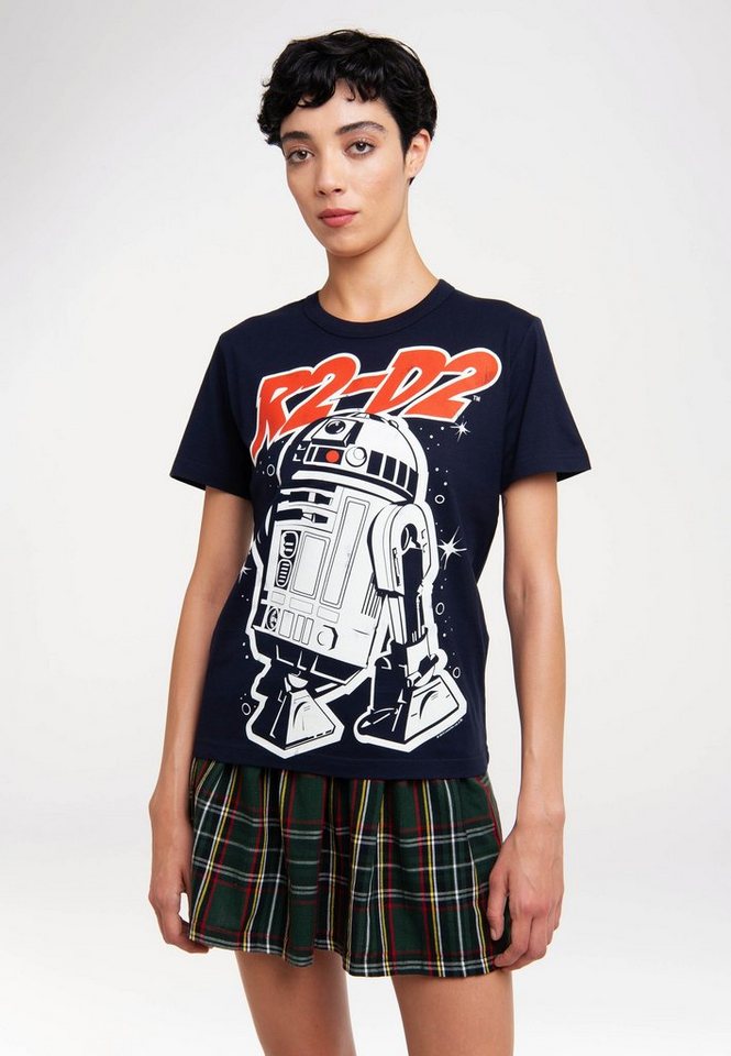 LOGOSHIRT T-Shirt Star Wars - R2-D2 mit coolem Print von LOGOSHIRT