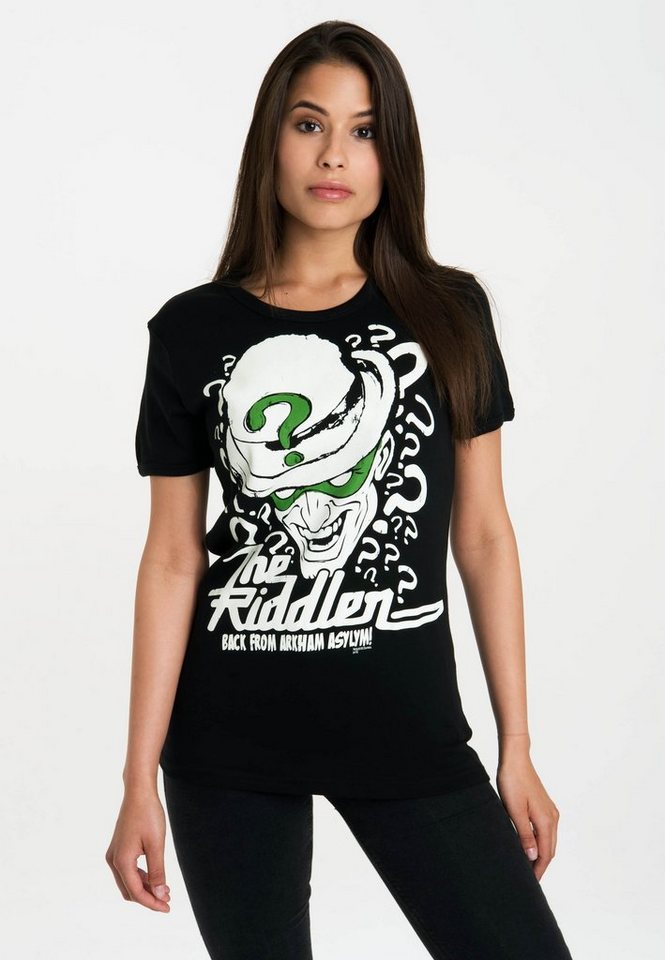 LOGOSHIRT T-Shirt The Riddler mit lizenziertem Originaldesign von LOGOSHIRT