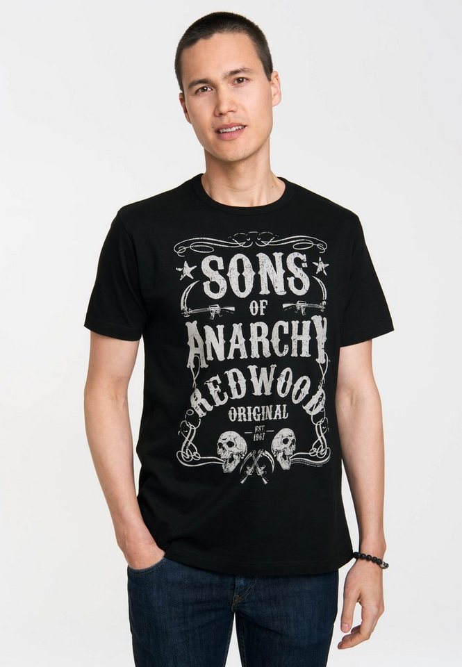 LOGOSHIRT T-Shirt Sons of Anarchy Redwood Original mit Sons of Anarchy-Print von LOGOSHIRT