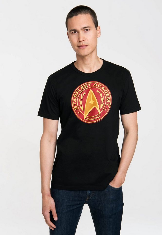 LOGOSHIRT T-Shirt Star Trek - Starfleet Academy mit lässigem Star Trek-Print von LOGOSHIRT