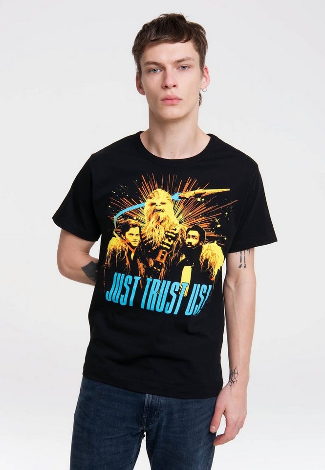 LOGOSHIRT T-Shirt Star Wars - Just Trust Us! mit tollem Star Wars-Print von LOGOSHIRT