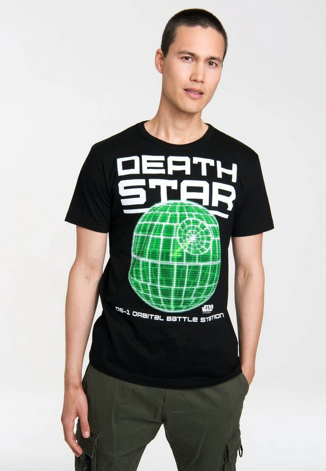 LOGOSHIRT T-Shirt Star Wars - Death Star mit tollem Star Wars-Print von LOGOSHIRT