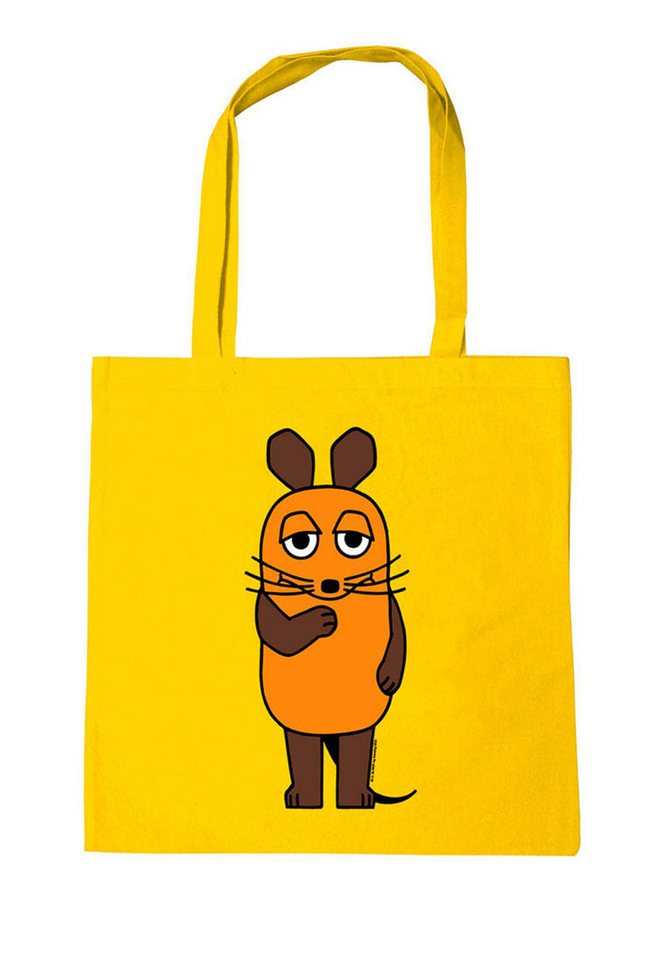 LOGOSHIRT Schultertasche Die Sendung mit der Maus - Maus, mit Sendung mit der Maus-Logo von LOGOSHIRT