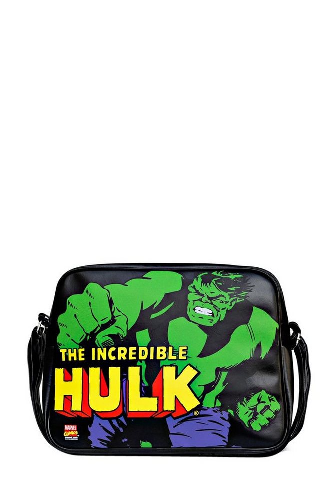 LOGOSHIRT Schultertasche Hulk, mit tollem Print von LOGOSHIRT