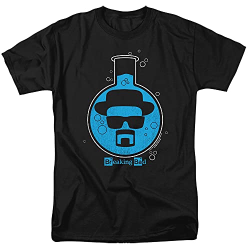 LOGOVISION Unisex Breaking Bad Breaker, Black T-Shirt, Schwarz, L von LOGOVISION
