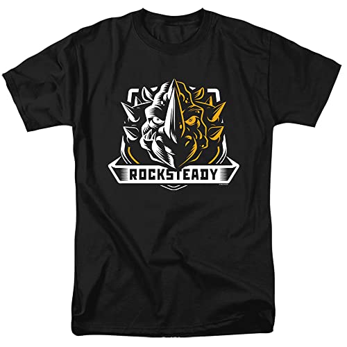 TMNT Rocksteady Unisex-T-Shirt, Schwarz, XXXX-Large TMNT Rocksteady Unisex-T-Shirt, Schwarz, XXXX-Large von LOGOVISION