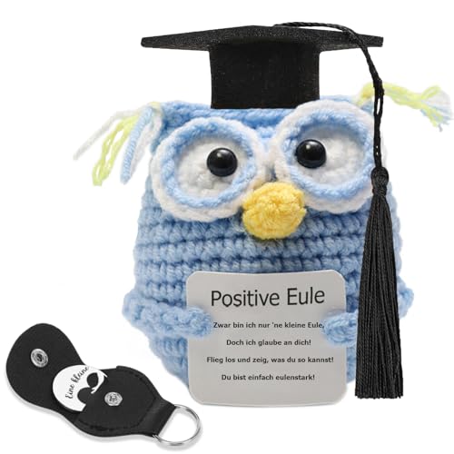 LOHENYOR Abitur 2025 Geschenk & Bachelor Geschenk- Positive Eule +Glücksbringer Set als - Motivationsgeschenk für bestandene Prüfungen - Schulabschluss Geschenk- Deko für Studentenzimmer LOHENYOR Abitur 2025 Geschenk & Bachelor Geschenk- Positive Eule +Glücksbringer Set als - Motivationsgeschenk für bestandene Prüfungen - Schulabschluss Geschenk- Deko für Studentenzimmer von LOHENYOR