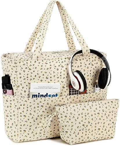 LOIDOU Große Strandtasche Damen Umhängetasche mit Reißverschluss Tote Bag Wasserdichte Sanddichte Shopper Schultertaschen Taschen Handtasche Gym Schwimmbad mit nassem Fach Reise Pool Swim von LOIDOU