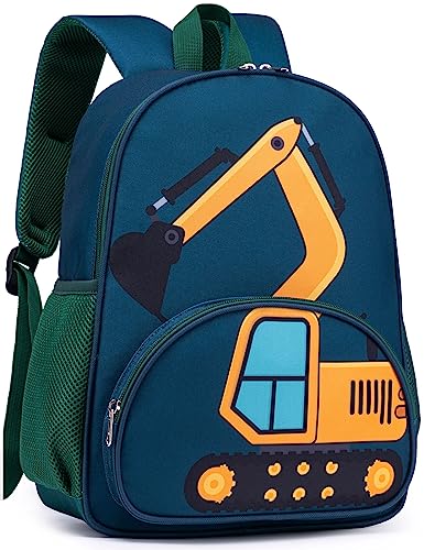 LOIDOU Kinderrucksack Jungen Kinder Rucksack Tagesrucksack Vorschulrucksack Kindergartentasche Schulrucksack für Schule Kita von LOIDOU