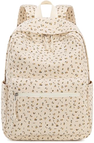 LOIDOU Schulrucksack Mädchen & Jungen Teenageralter Leichter Rucksack Damen für Schule Wasserabweisend Daypack Bookbag Colleg Work von LOIDOU