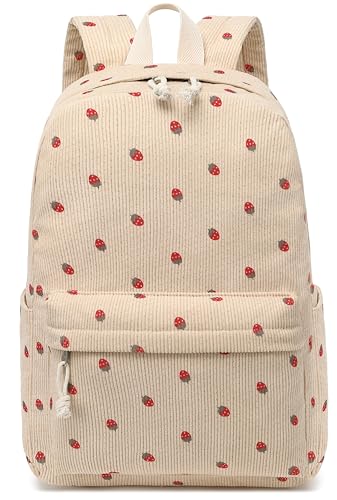 LOIDOU Schulrucksack Mädchen & Jungen Teenageralter Leichter Rucksack Damen für Schule Wasserabweisend Daypack Bookbag Colleg Work von LOIDOU