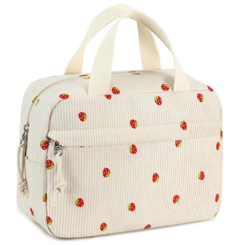 Make-up Tasche, Reise Make-up Tasche Schmuck Fall Set, tragbare Cord Kosmetik Tasche Schmuck Box Organizer für Frauen Mädchen Make-up Tasche, Reise Make-up Tasche Schmuck Fall Set, tragbare Cord Kosmetik Tasche Schmuck Box Organizer für Frauen Mädchen von LOIDOU